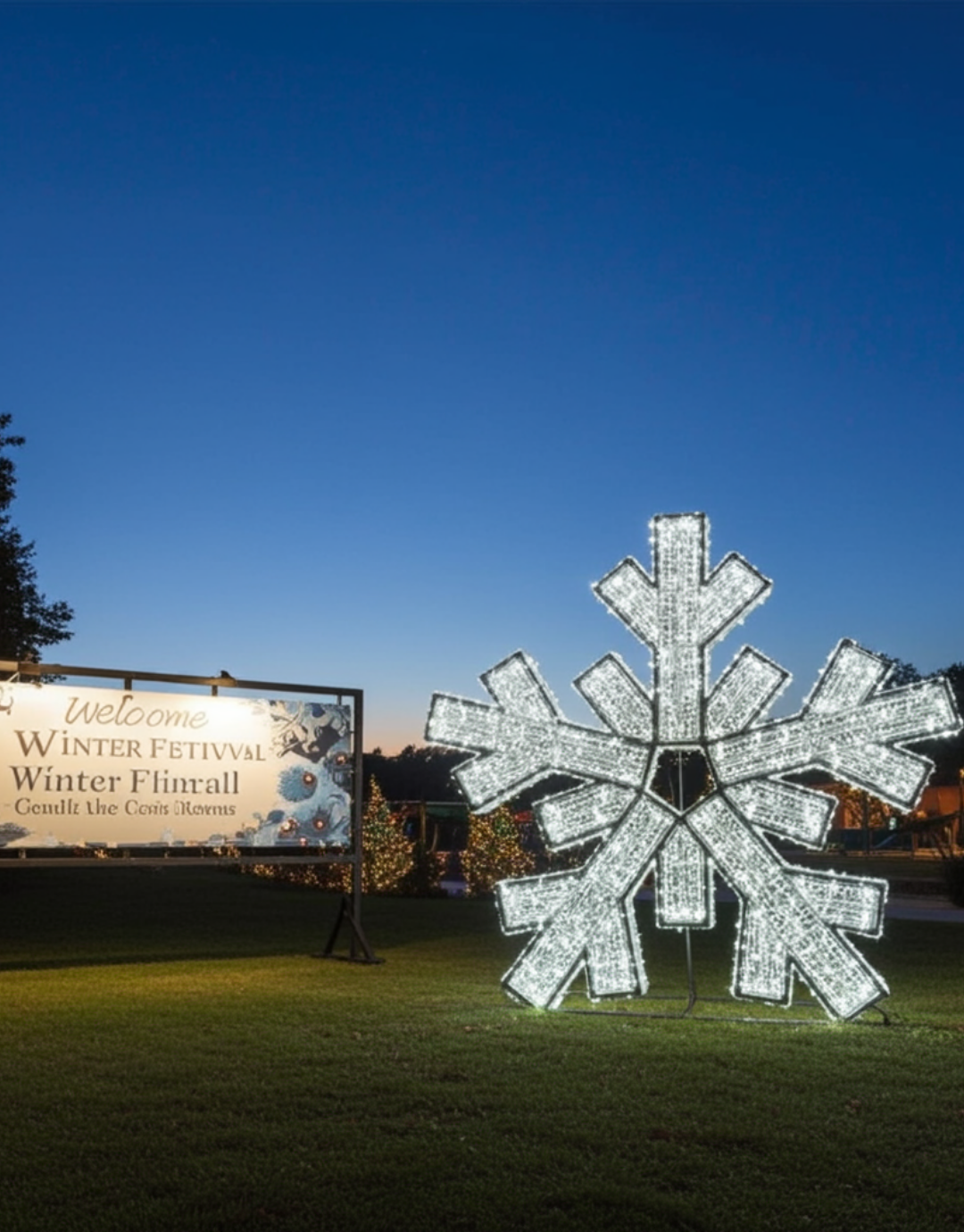 Waterfront 3D Snowflake