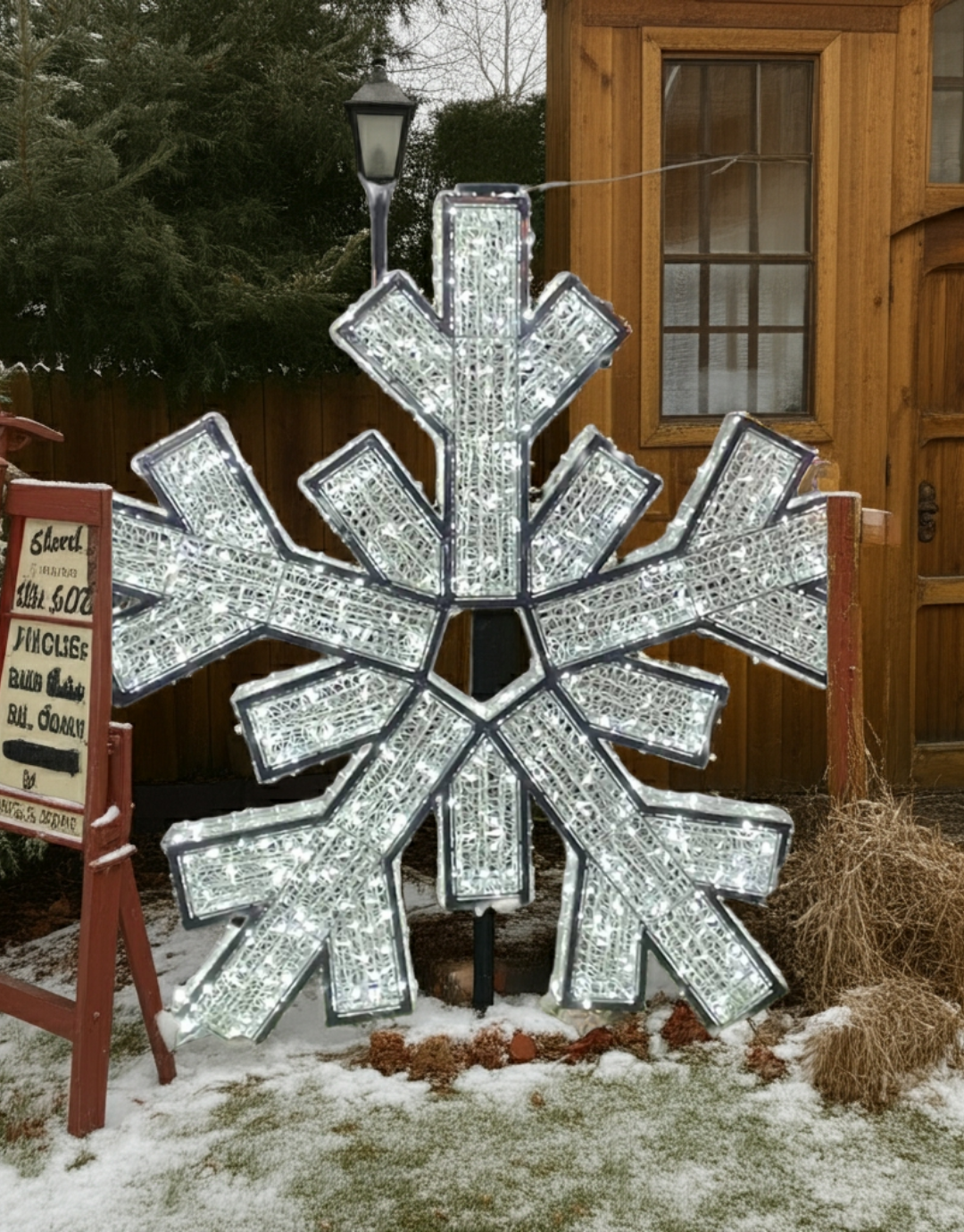 Waterfront 3D Snowflake