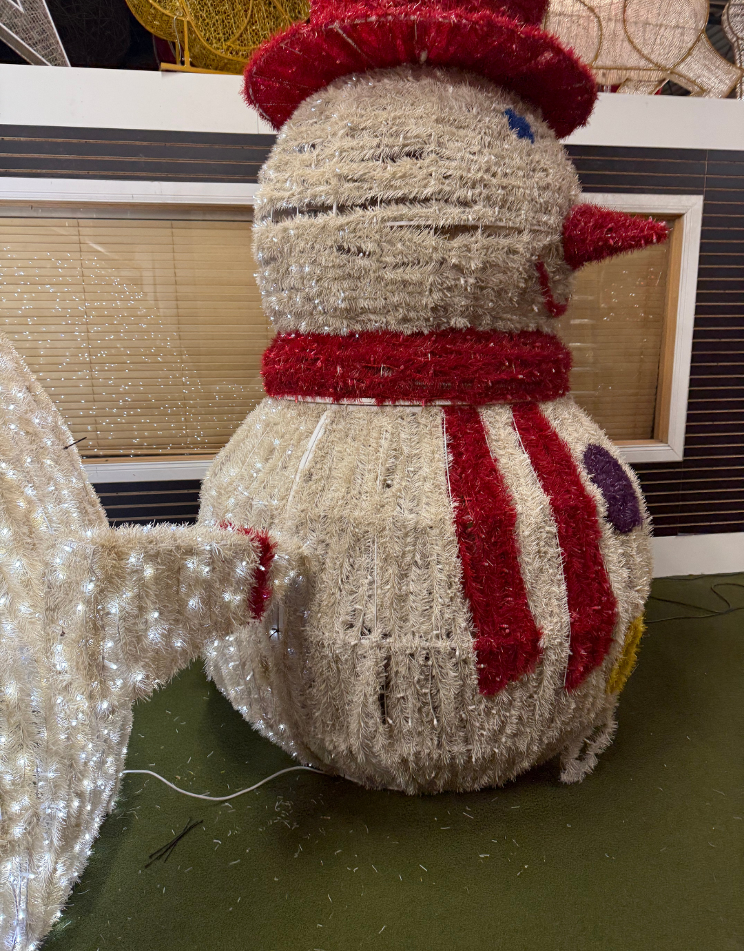Used - 17ft Tinsel Snowman