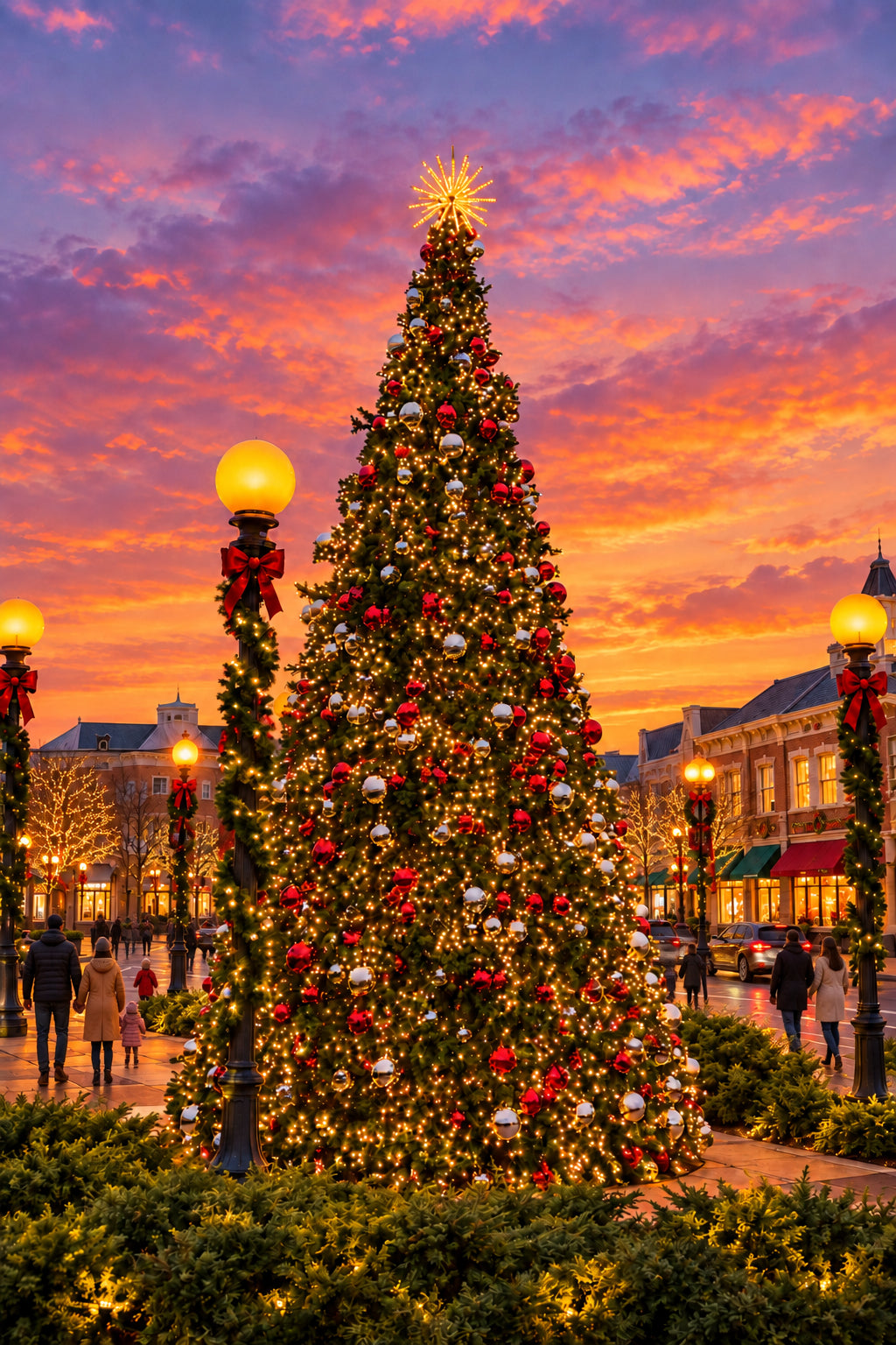 Large Commercial Outdoor Shatterproof Ornaments (6" - 10")