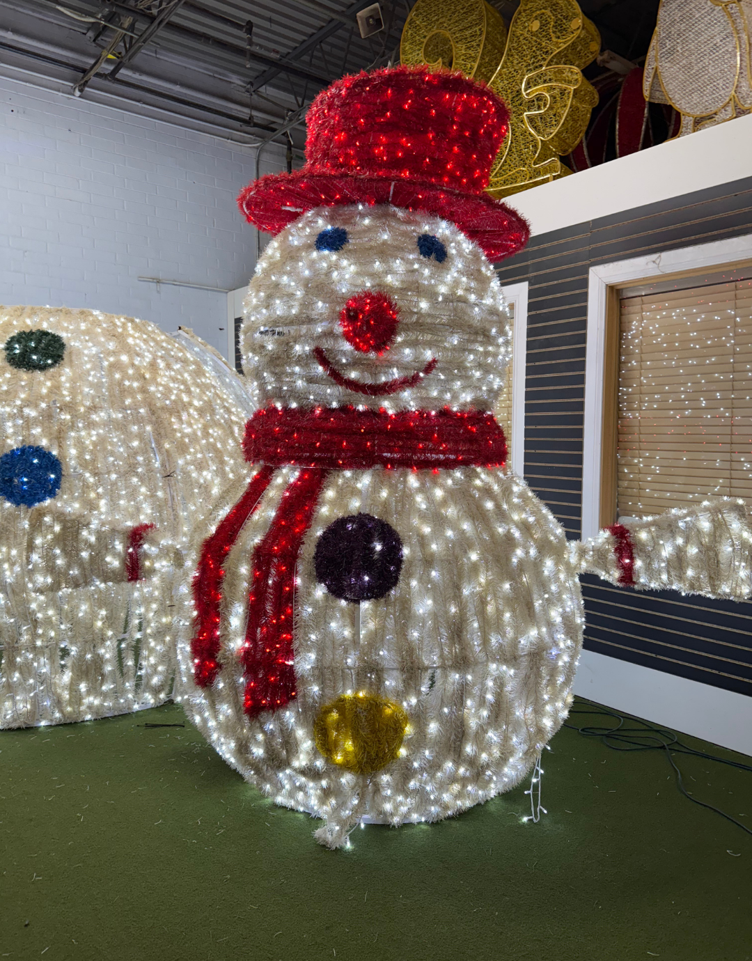 Used - 17ft Tinsel Snowman