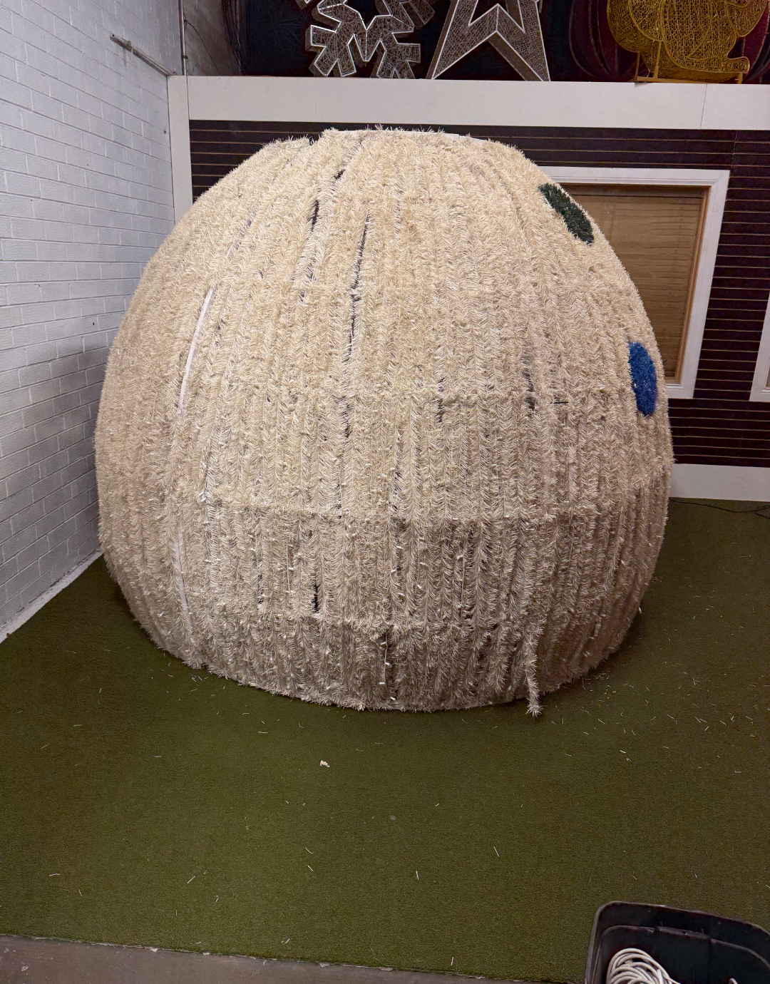 Used - 17ft Tinsel Snowman