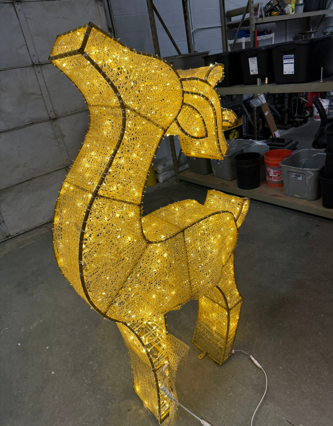 Used - 6ft 3D Waterloo Reindeer
