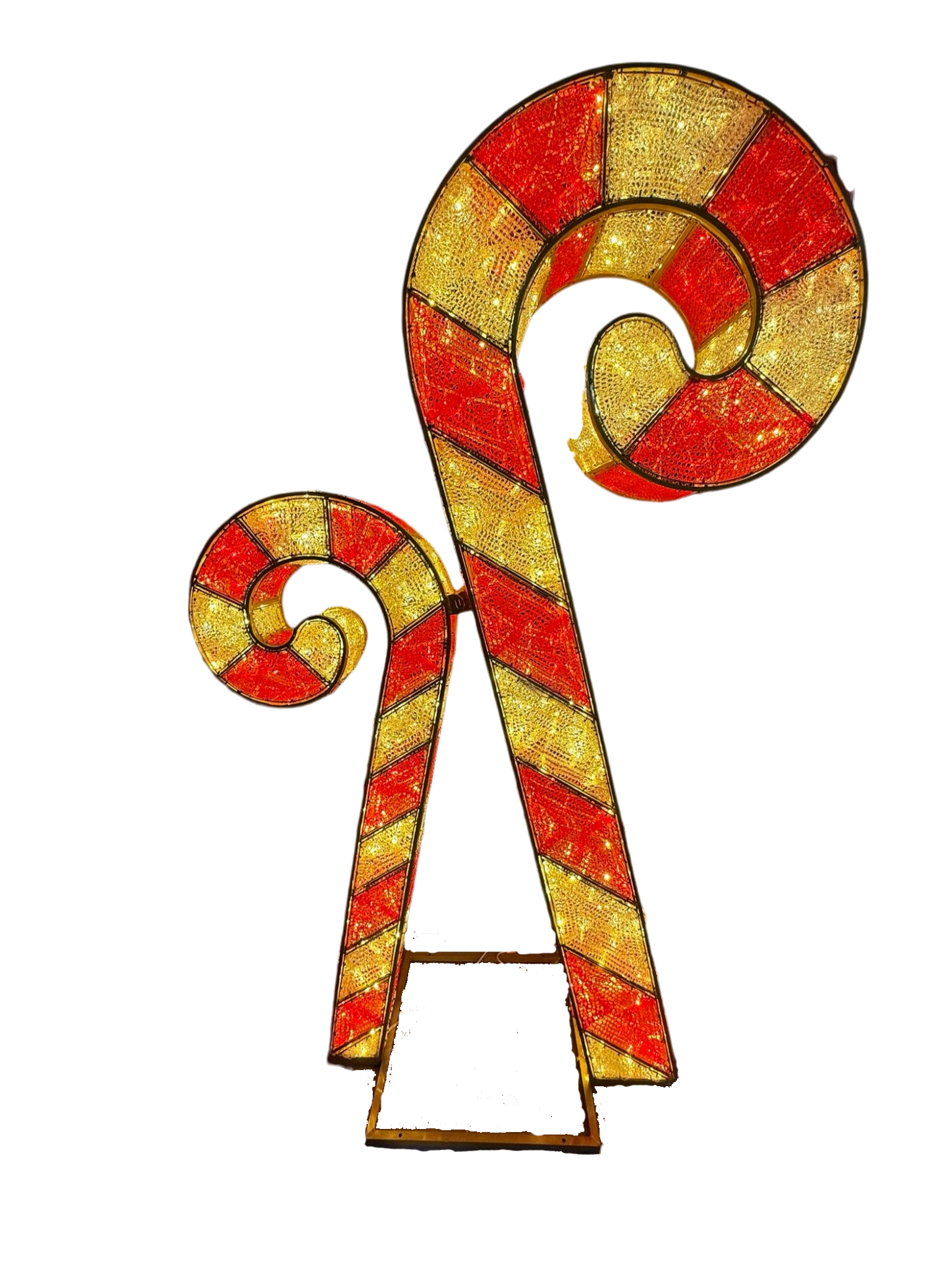 Waterfront 8ft Candy Cane Set