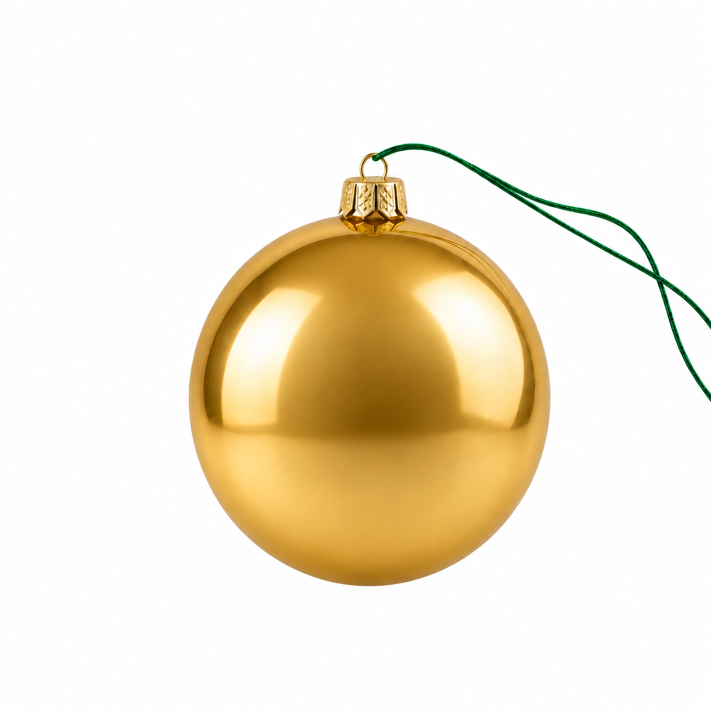 Large Commercial Outdoor Shatterproof Ornaments (6" - 10")