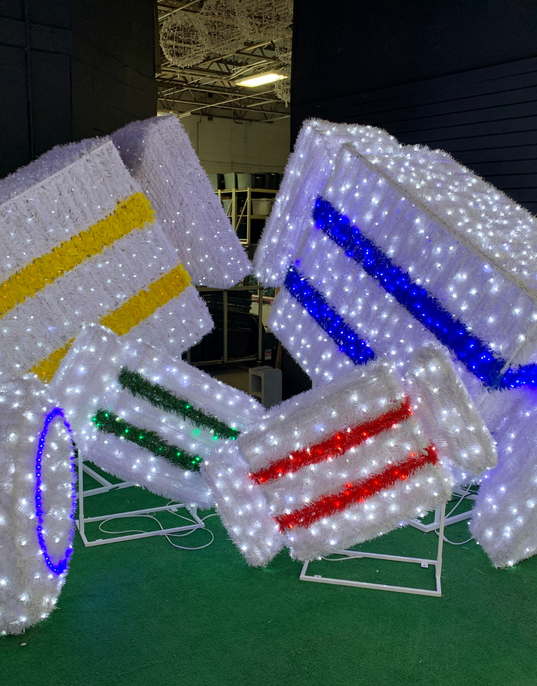Used - 4 Piece Candy Display