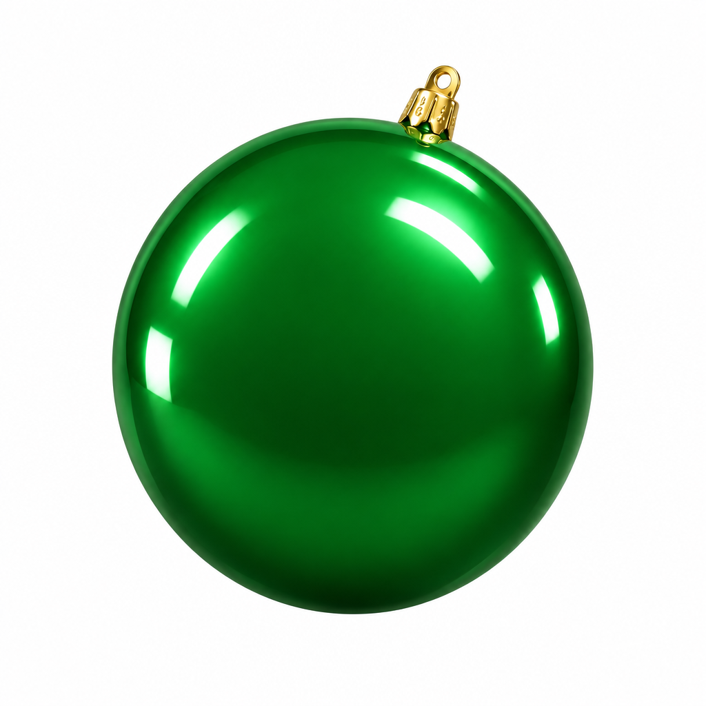 Large Commercial Outdoor Shatterproof Ornaments (6" - 10")