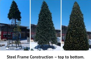 30' Tower Tree- LED 5mm Warm White